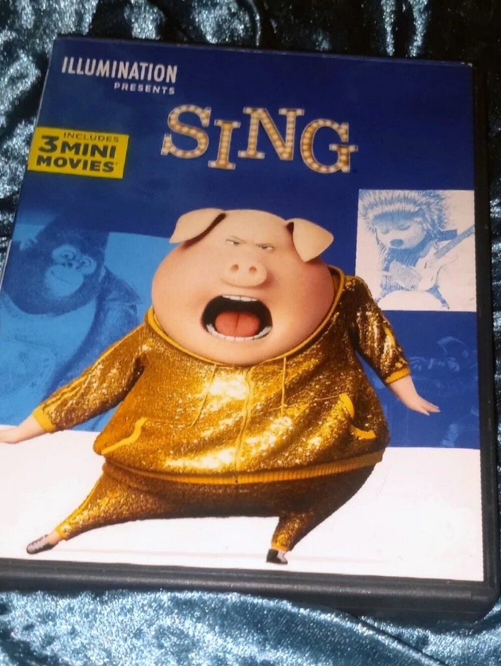 DVD Movie "Sing" Special Edition Bonus 3 Mini-Movies & Music Videos 